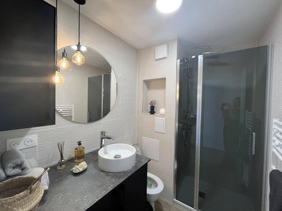 Appartement 4 Personnes Antibes Mer, Piscine, Parking, Tennis, Wifi 外观 照片
